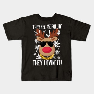 Weed Little Red Nose Kids T-Shirt